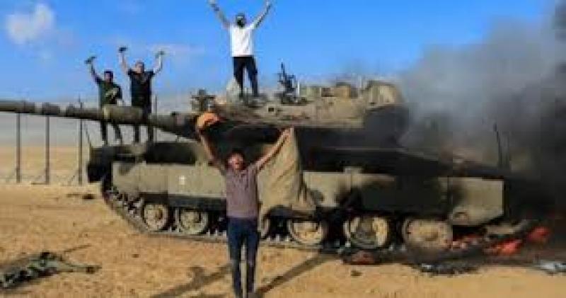 الفصائل الفلسطينية تستهدف آليه عسكرية