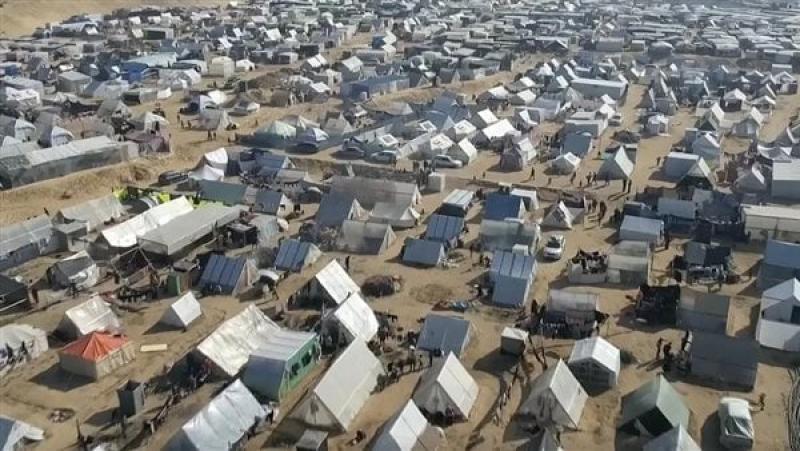 مخيمات رفح الفلسطينية 