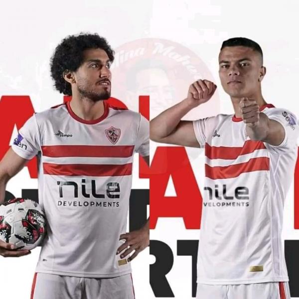 محمد شحاتة واحمد حمدى نجما الزمالك 