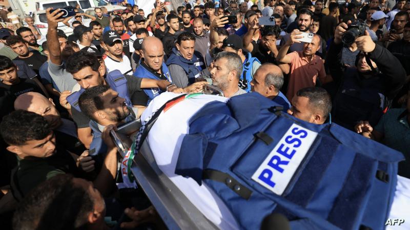 الاحتلال الإسرائيلى مازال يستهدف الصحفيين