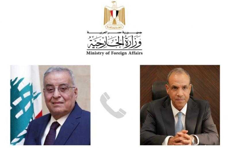 وزير الخارجية: مصر تدعم استقرار لبنان
